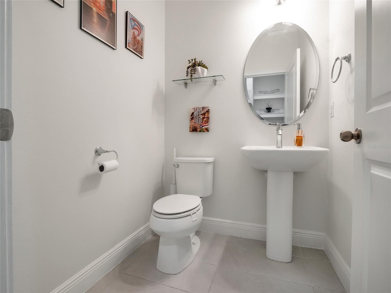 Downstair Half Bathroom - 14309 PONDHAWK LN, TAMPA