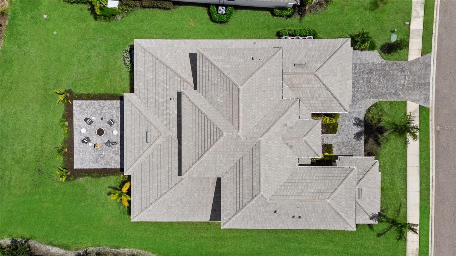 Aerial Home - 8129 NEVIS RUN, LAKEWOOD RANCH