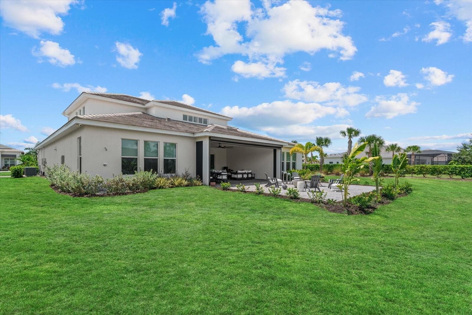 Backyard - 8129 NEVIS RUN, LAKEWOOD RANCH