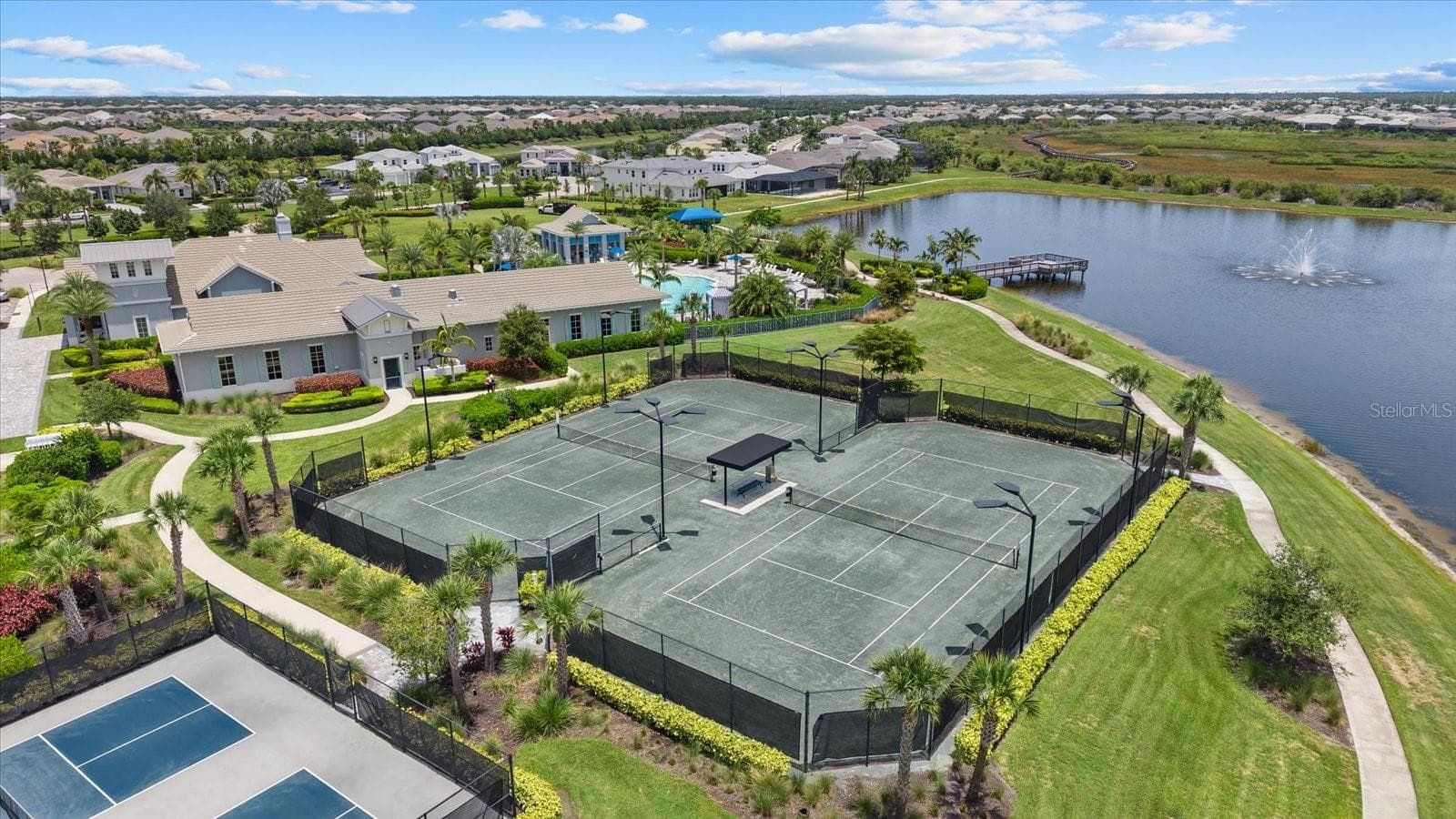 Tennis, Pickleball & Basketball Courts - 8129 NEVIS RUN, LAKEWOOD RANCH