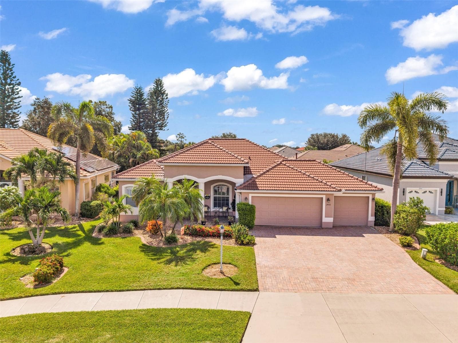 3 car garage - 2450 SILVER PALM RD, NORTH PORT