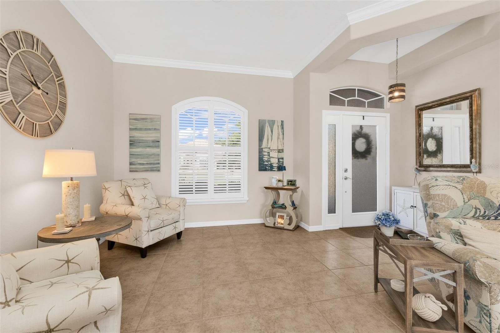 living room - 2450 SILVER PALM RD, NORTH PORT