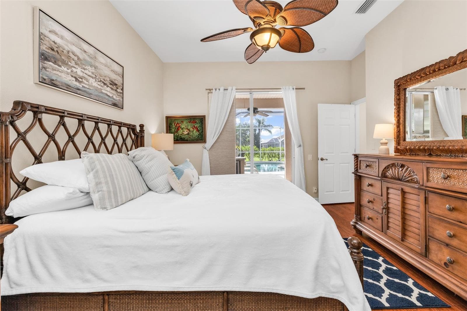 primary bedroom - 2450 SILVER PALM RD, NORTH PORT