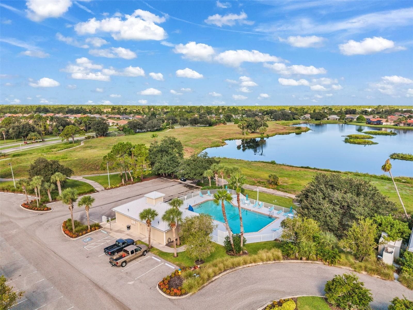 community clubhouse and pool - 2450 SILVER PALM RD, NORTH PORT