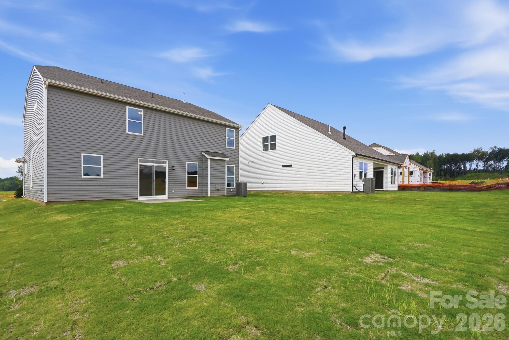 Rear of home - 124 Swing Lane, Troutman