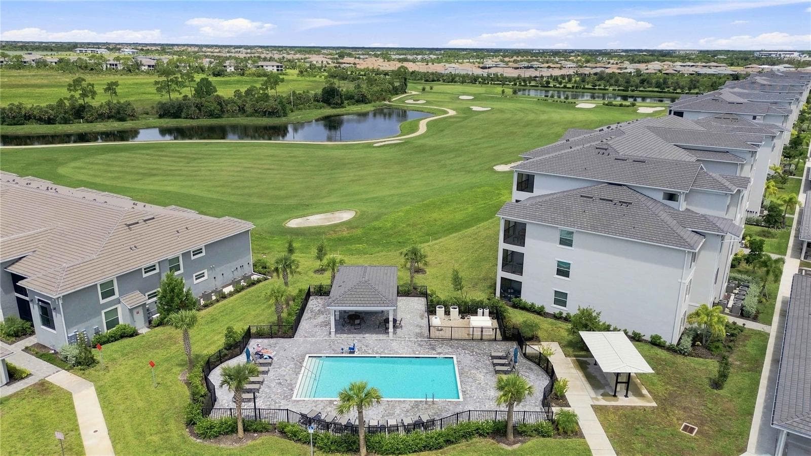 Neighborhood pool - 17565 OPAL SAND DR #205, VENICE