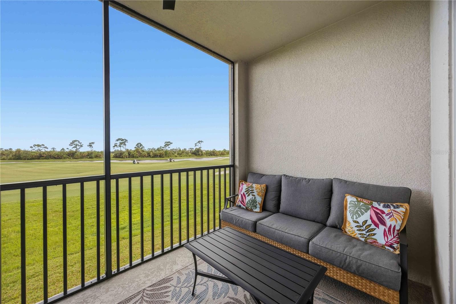 Balcony with golf course views - 17565 OPAL SAND DR #205, VENICE