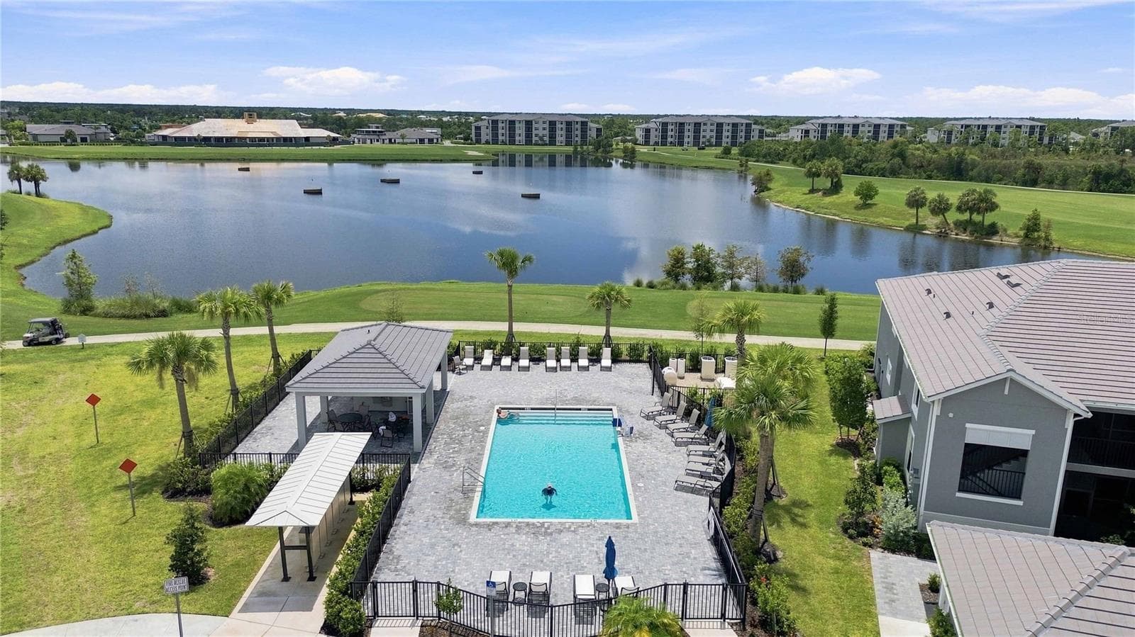 Neighborhood pool - 17565 OPAL SAND DR #205, VENICE