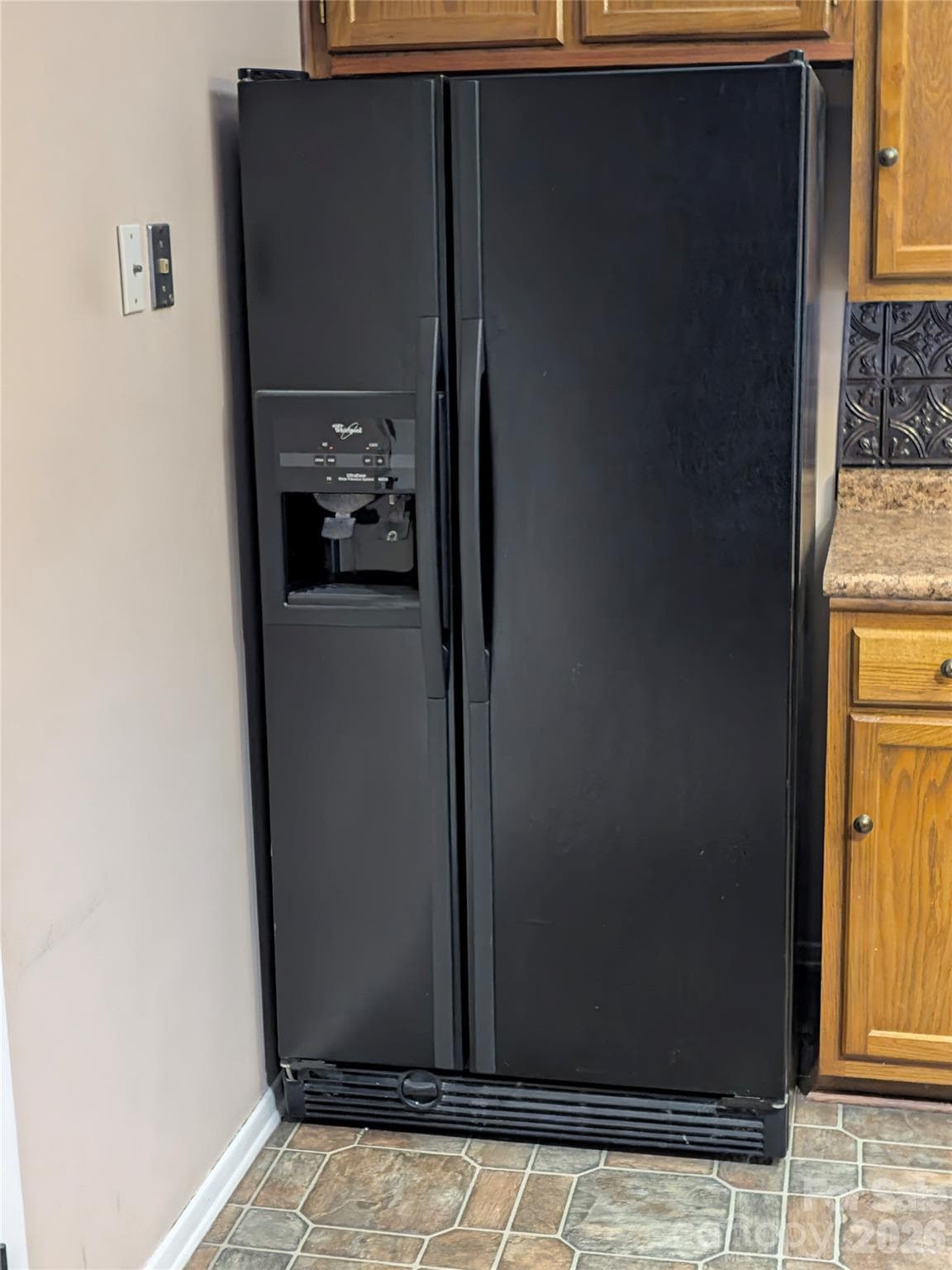refrigerator in the kitchen - 204 Scottlynn Drive, Asheville