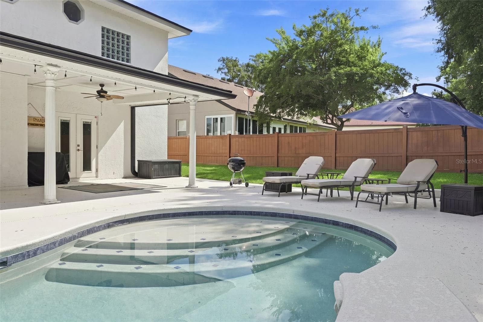 Saltwater/Solar Pool - 1349 VALLEY PINE CIR, APOPKA