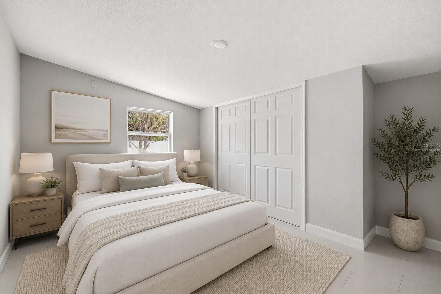 primary suite virtually staged - 7806 TANGLEWOOD LN, TAMPA