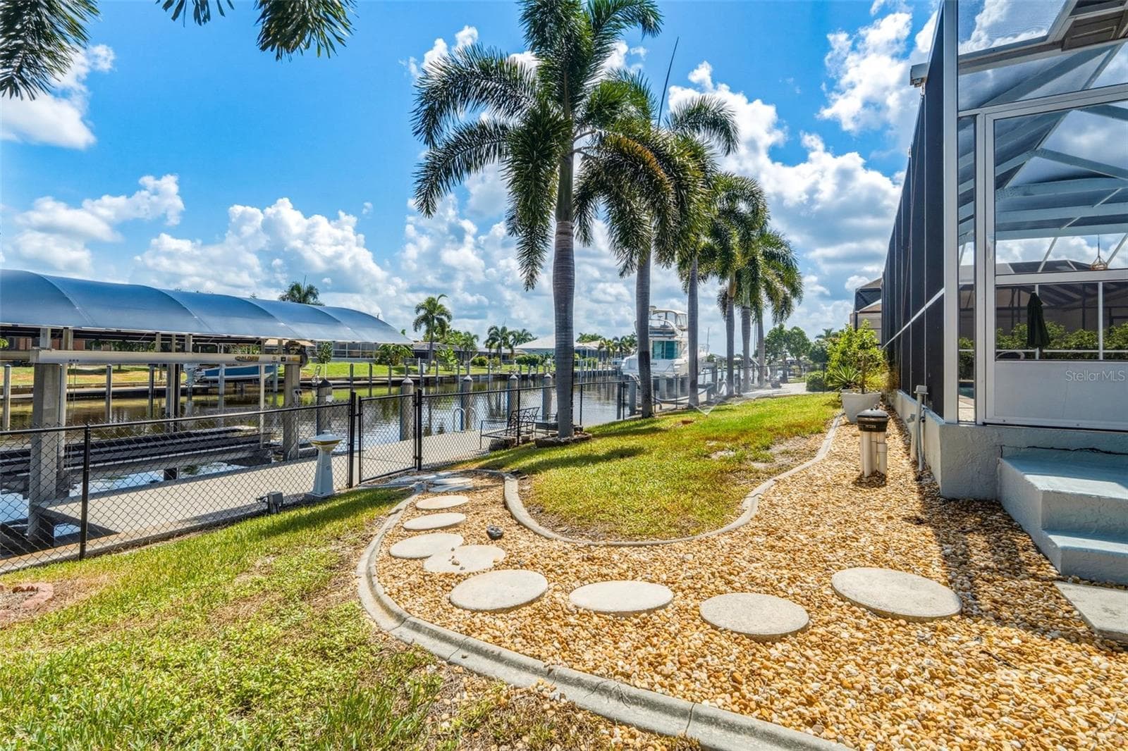 Dock & Covered Lift, QUICK Harbor ACCESS - 136 PECKHAM ST SE, PORT CHARLOTTE