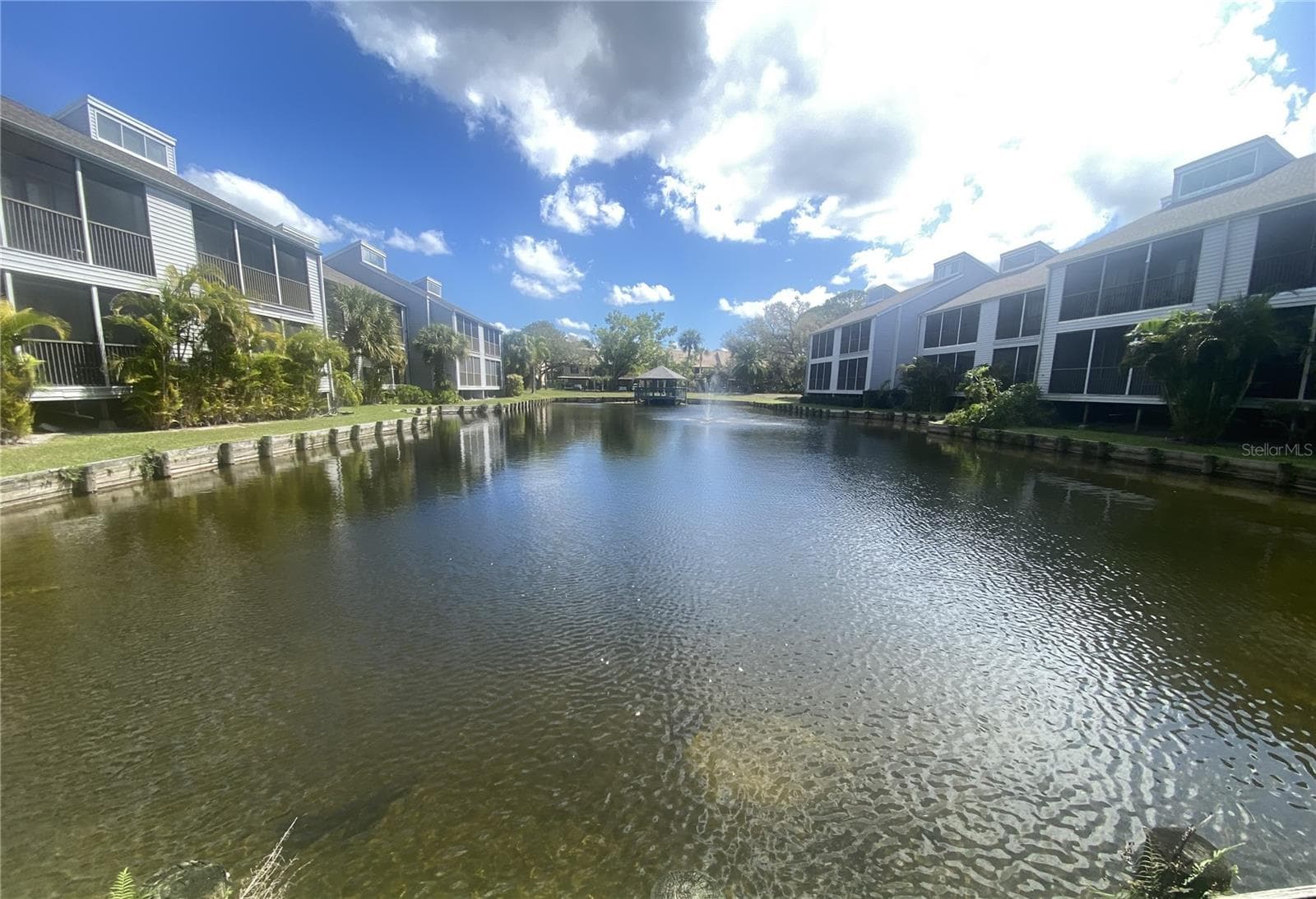 Lake Views with Fountain and Gazebo - 259 FENWICK DR #34, VENICE