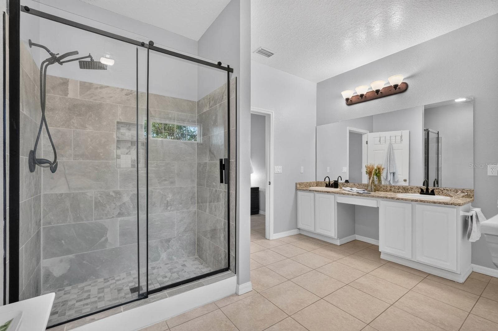 Re-done Walk-In Shower - 100 FLAMINGO DR, PALM COAST