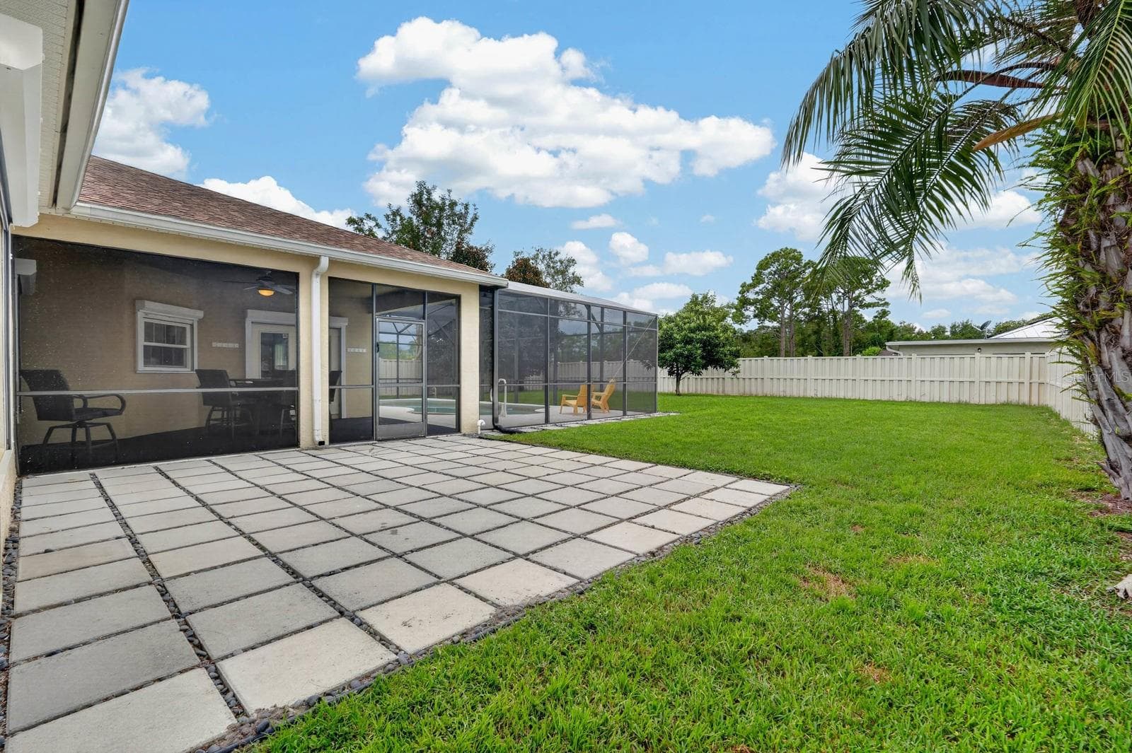 Paver Patio - 100 FLAMINGO DR, PALM COAST