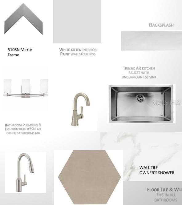 Interior Design Selections - 7203 TIDELAND LN, SARASOTA