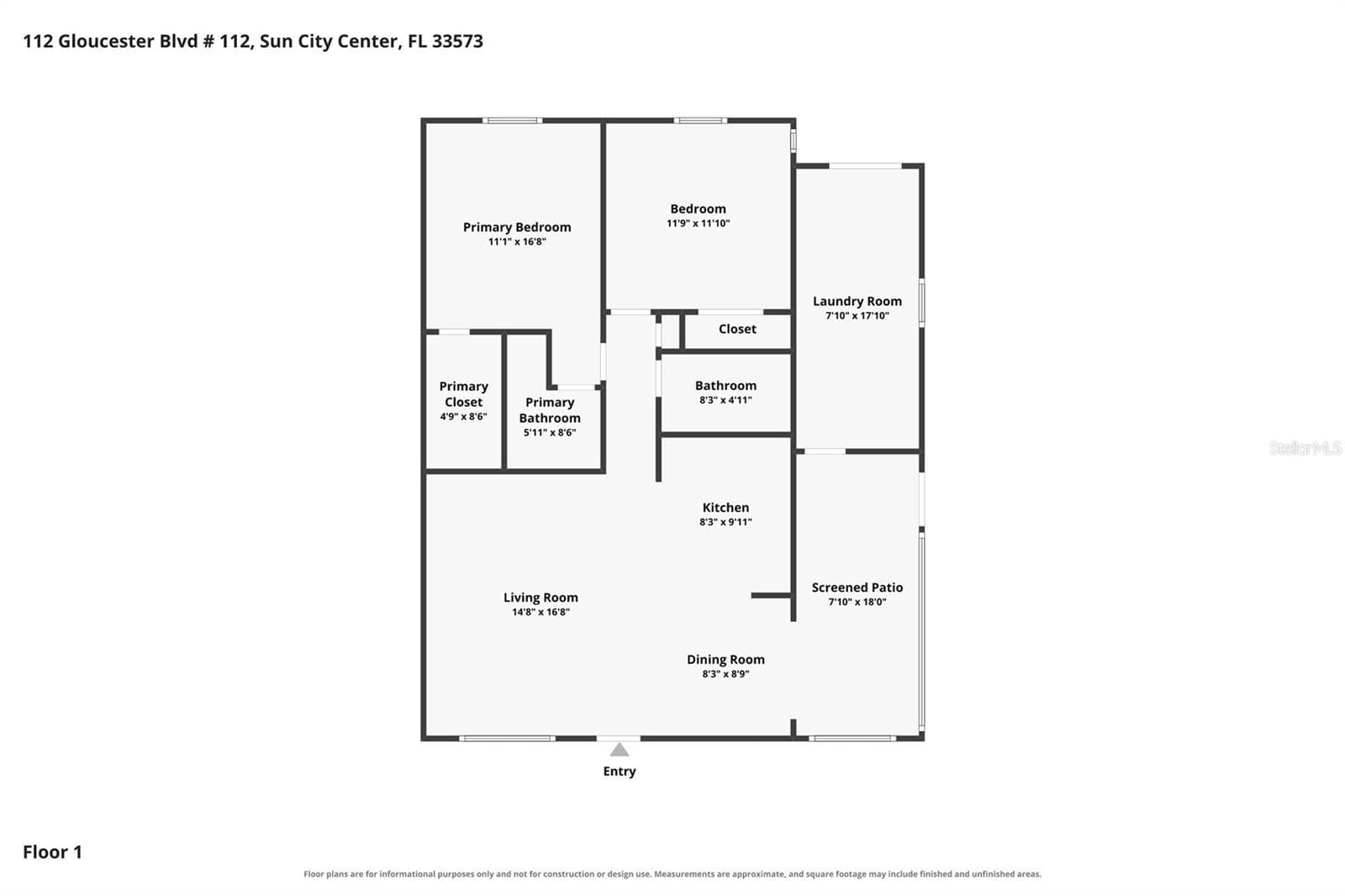 Condominium at 112 GLOUCESTER BLVD #345, SUN CITY CENTER, photo 28 of 67