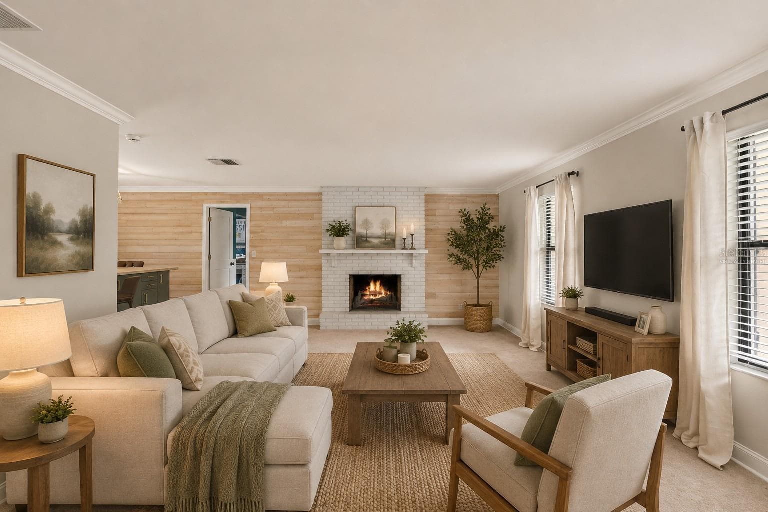 Virtually Staged - 442 HOMER AVE, LONGWOOD