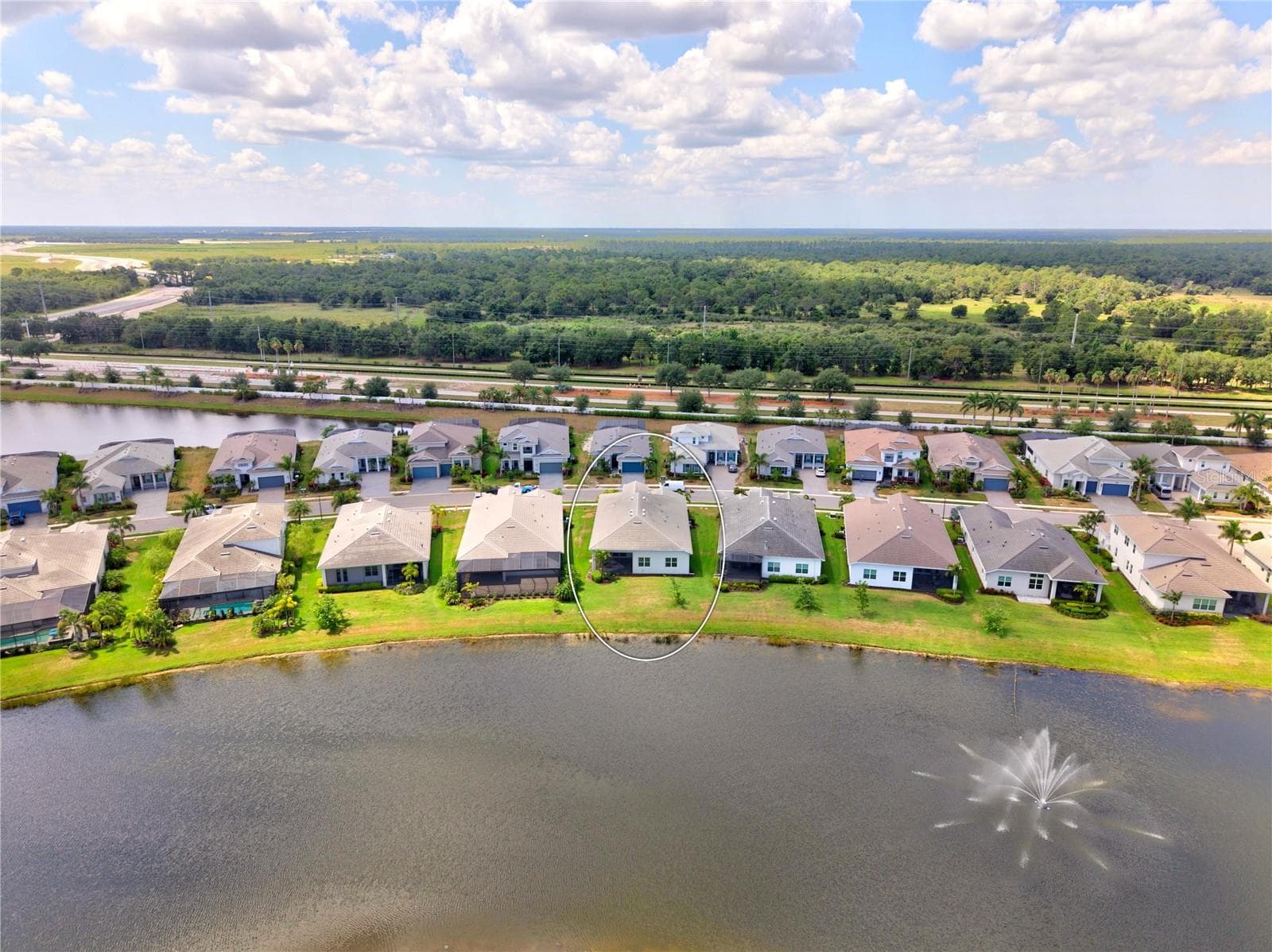 Aerial Views of Property - 8154 REDONDA LOOP, LAKEWOOD RANCH