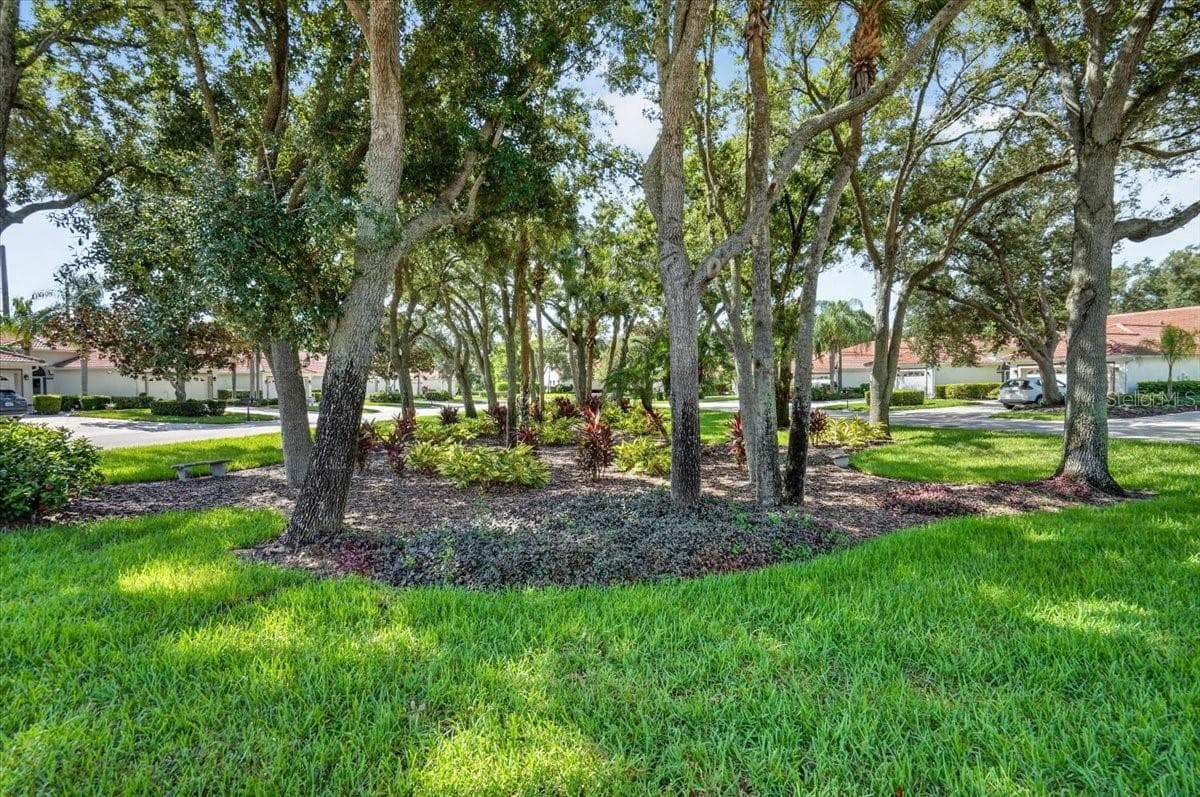 view from front of villa - 7165 MELROSE PL, BRADENTON