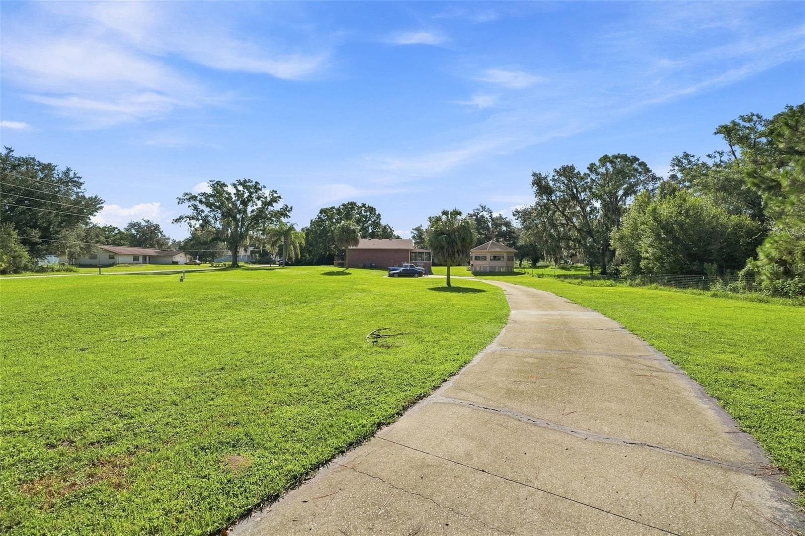 Rear Exterior - 28850 LINDENHURST DR, WESLEY CHAPEL