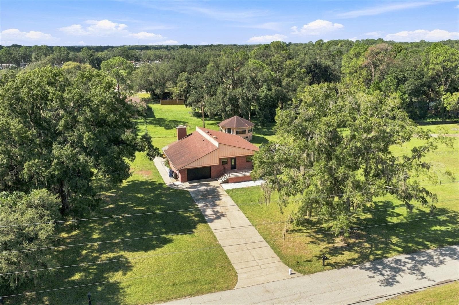 Aerial View - 28850 LINDENHURST DR, WESLEY CHAPEL