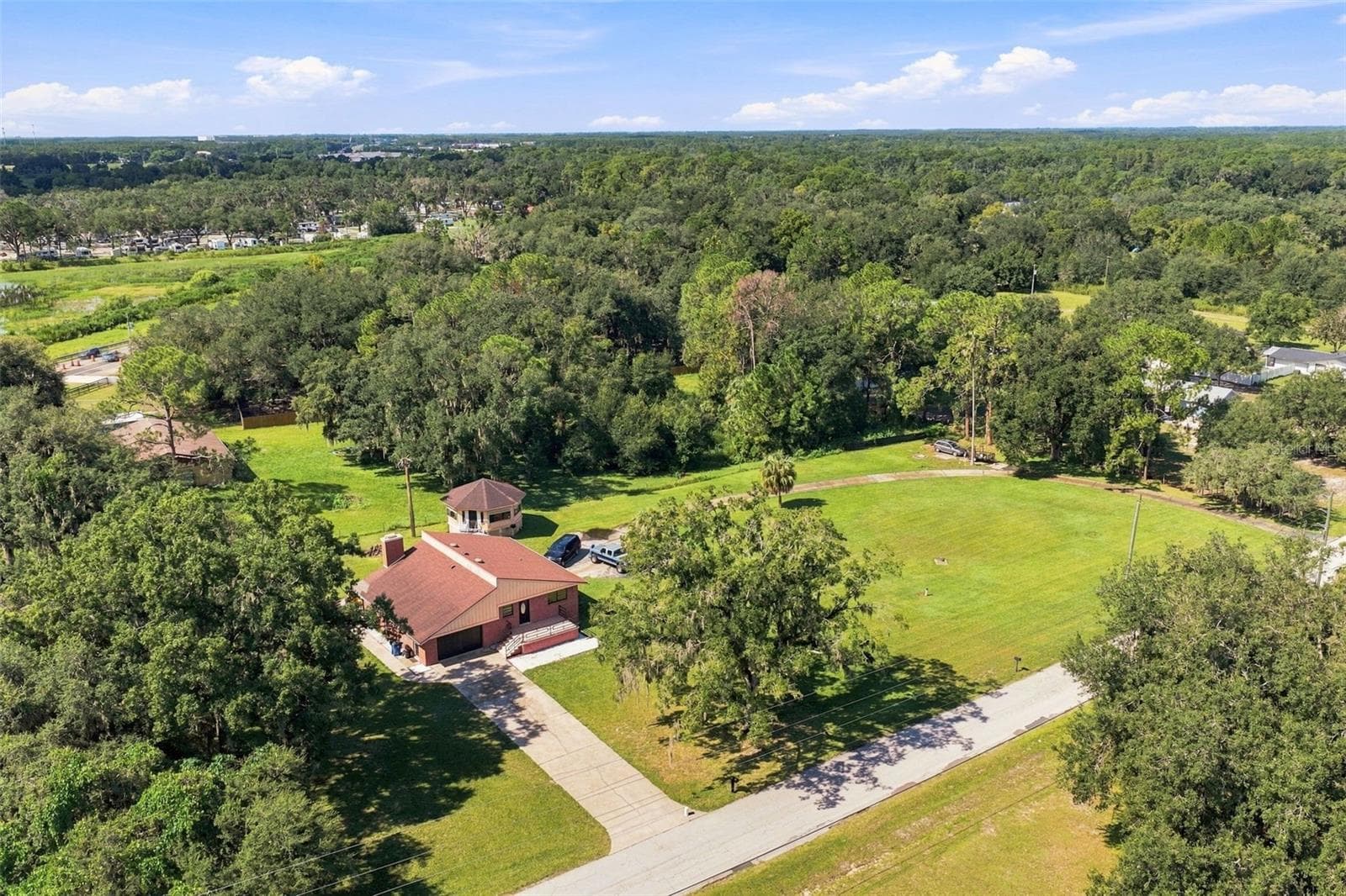 Aerial View - 28850 LINDENHURST DR, WESLEY CHAPEL
