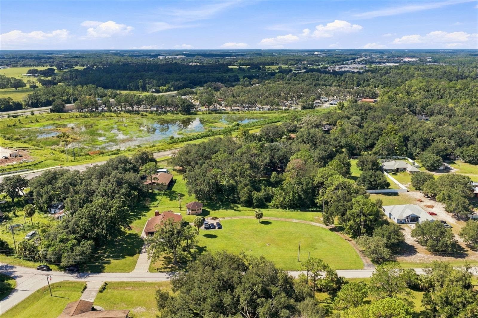 Aerial View - 28850 LINDENHURST DR, WESLEY CHAPEL