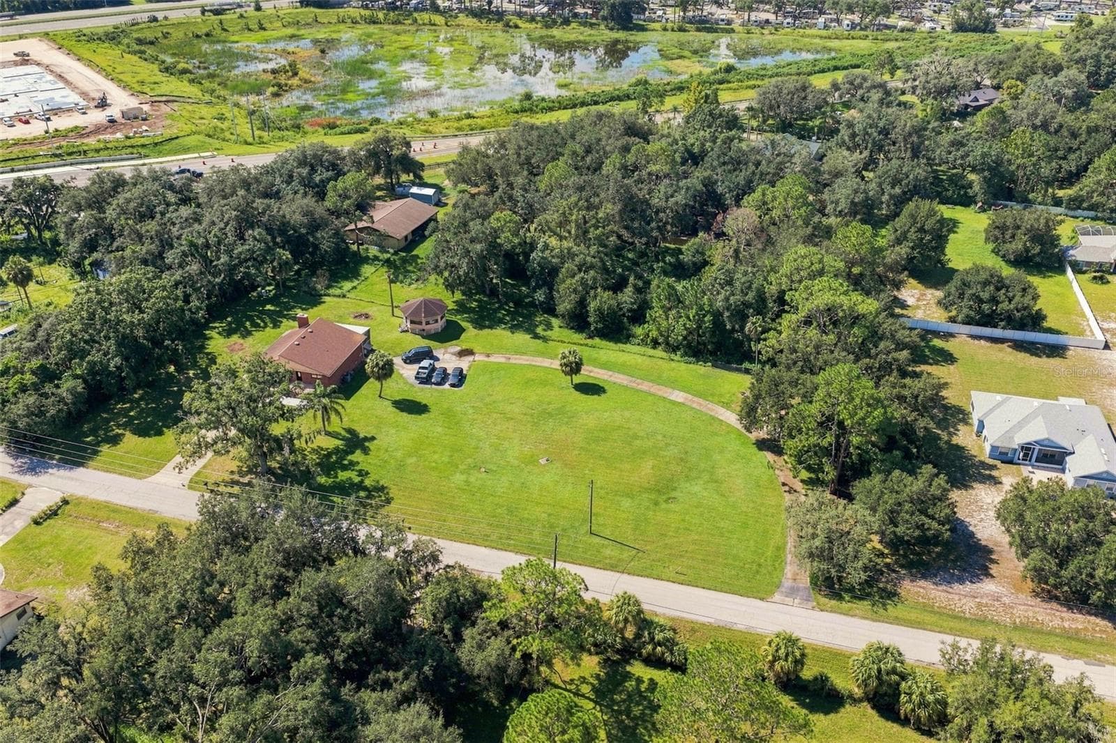 Aerial View - 28850 LINDENHURST DR, WESLEY CHAPEL