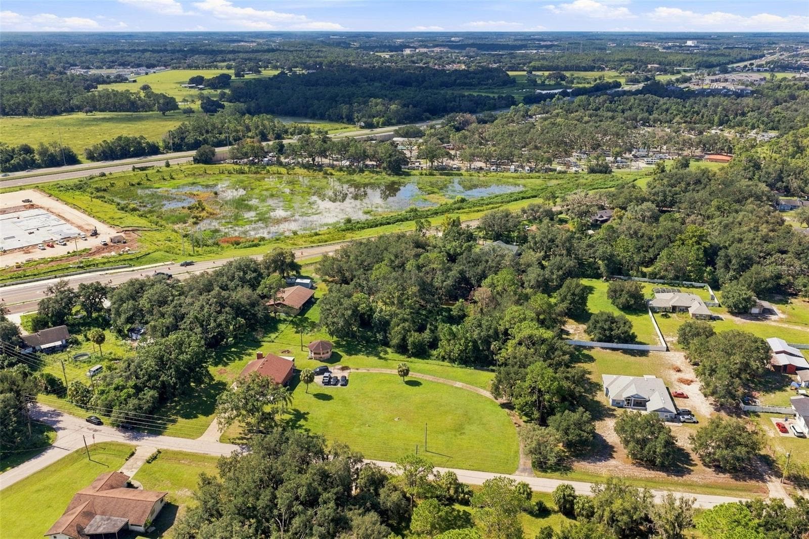 Aerial View - 28850 LINDENHURST DR, WESLEY CHAPEL
