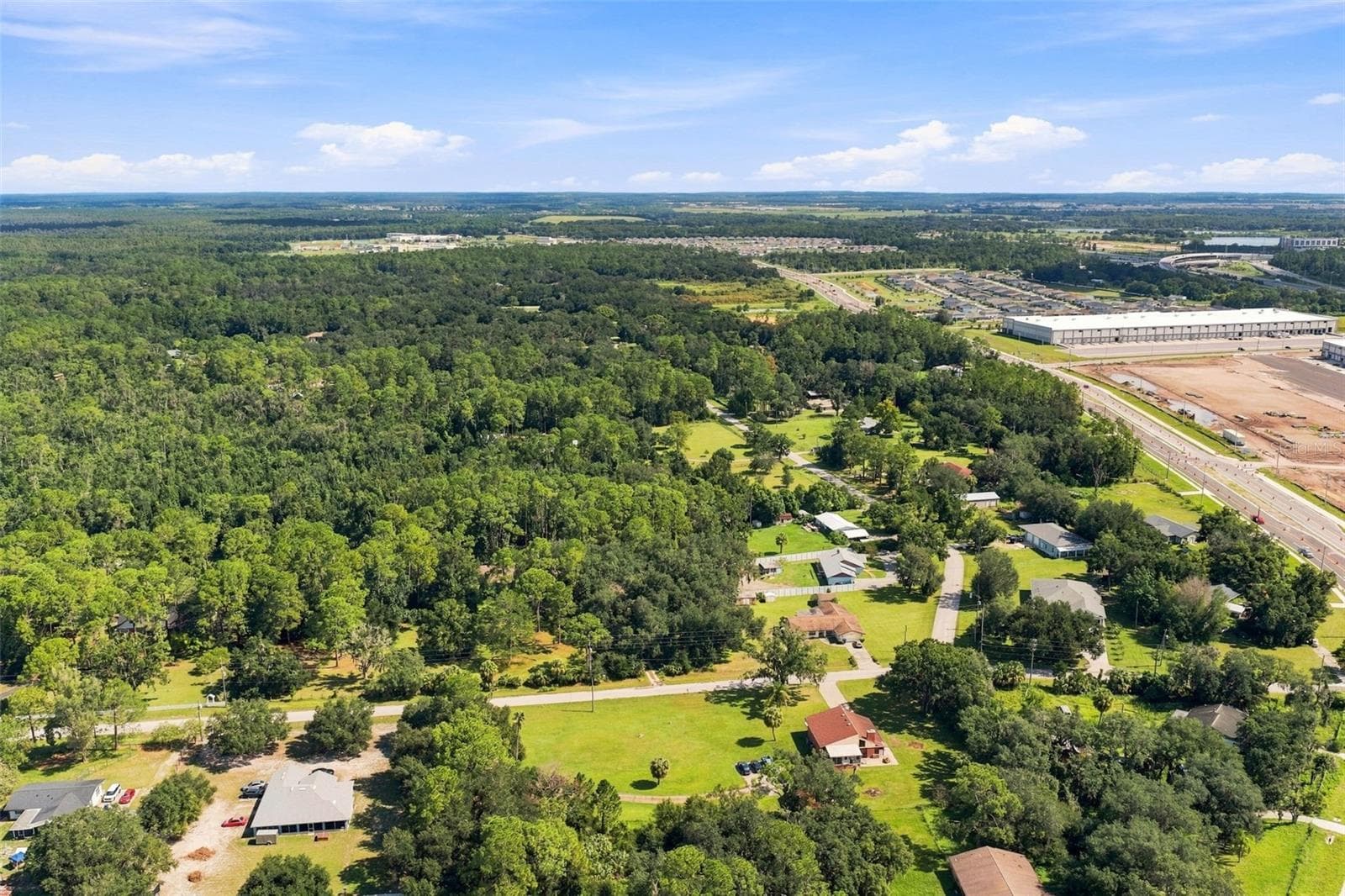 Aerial View - 28850 LINDENHURST DR, WESLEY CHAPEL
