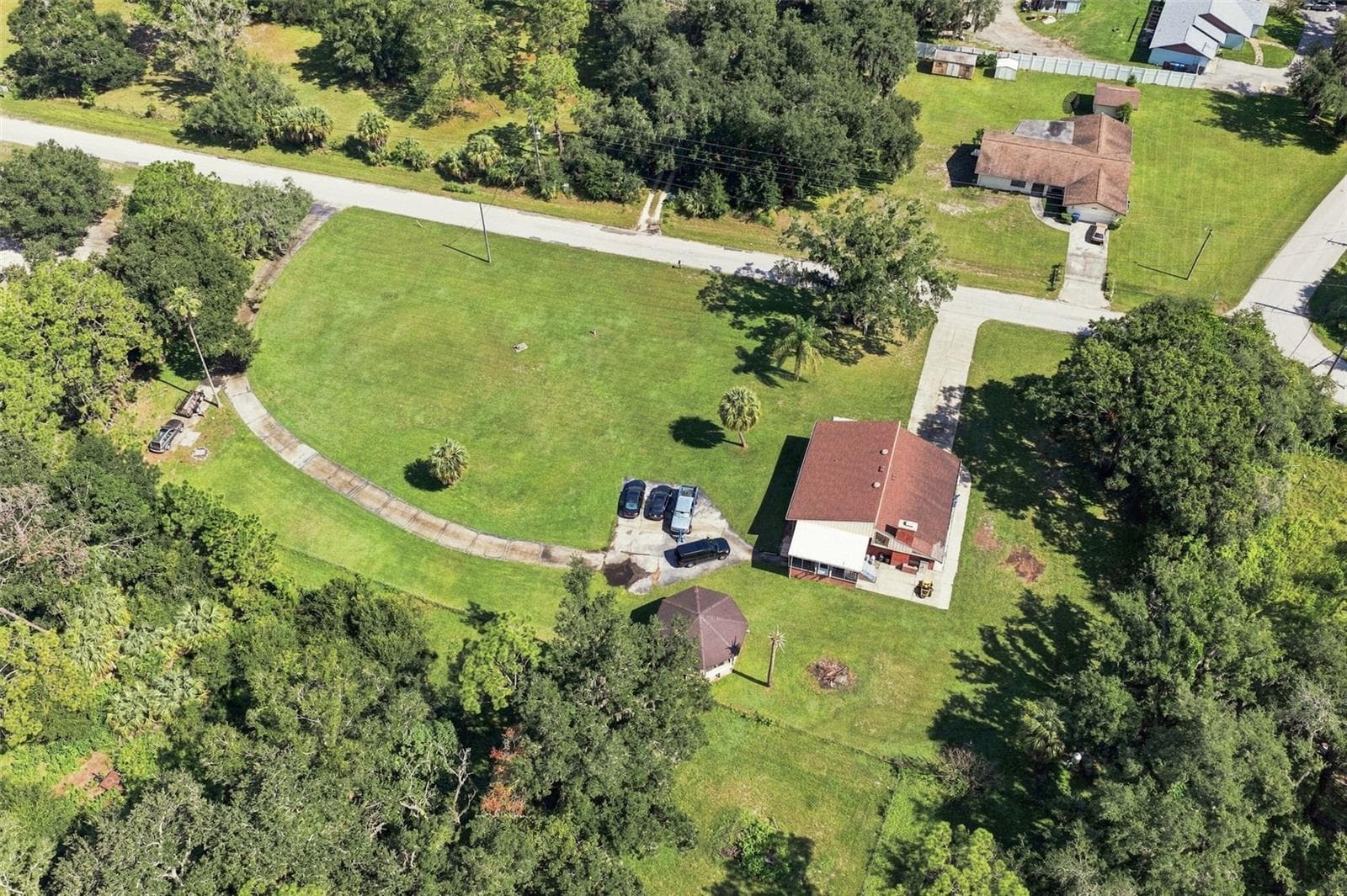 Aerial View - 28850 LINDENHURST DR, WESLEY CHAPEL