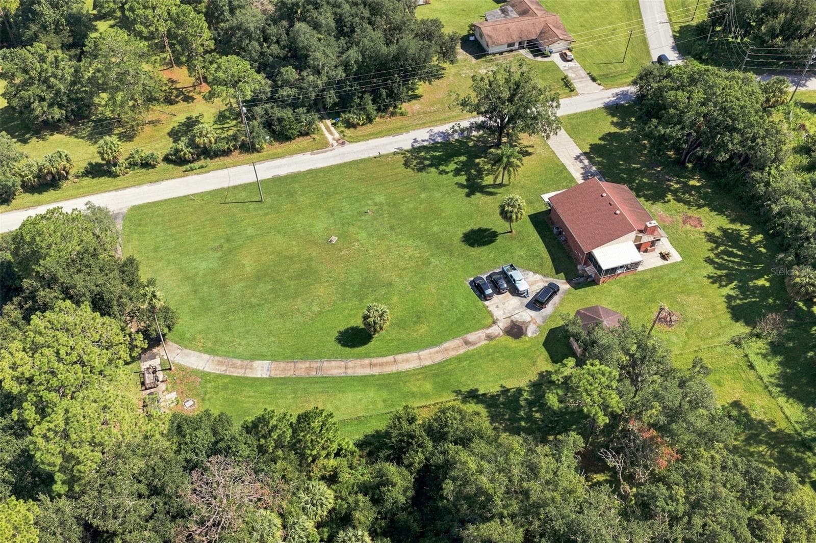 Aerial View - 28850 LINDENHURST DR, WESLEY CHAPEL