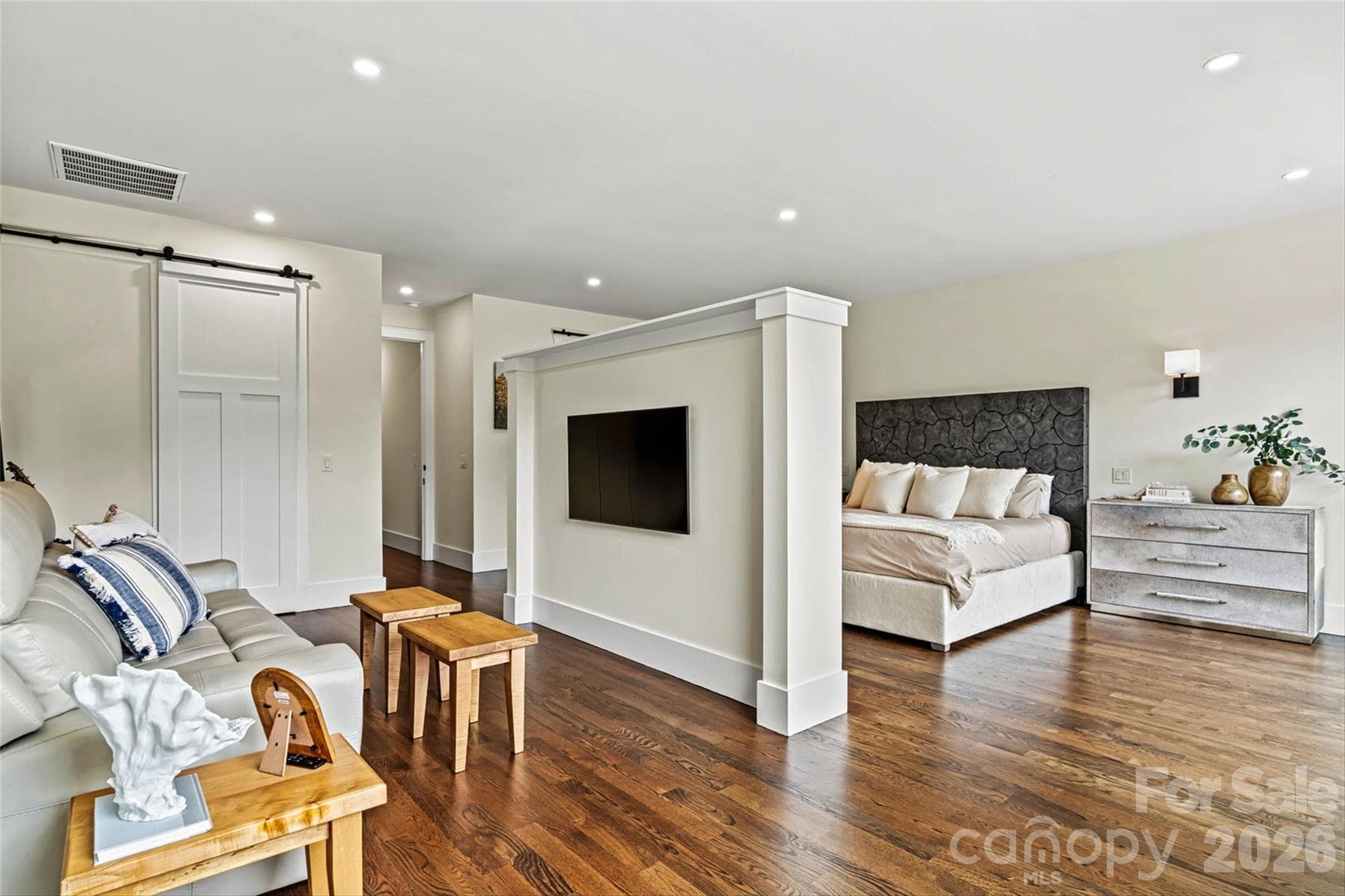 Entire upper level is the primary retreat with separate sitting area, and sundeck. - 7834 Green Cove Court, Denver