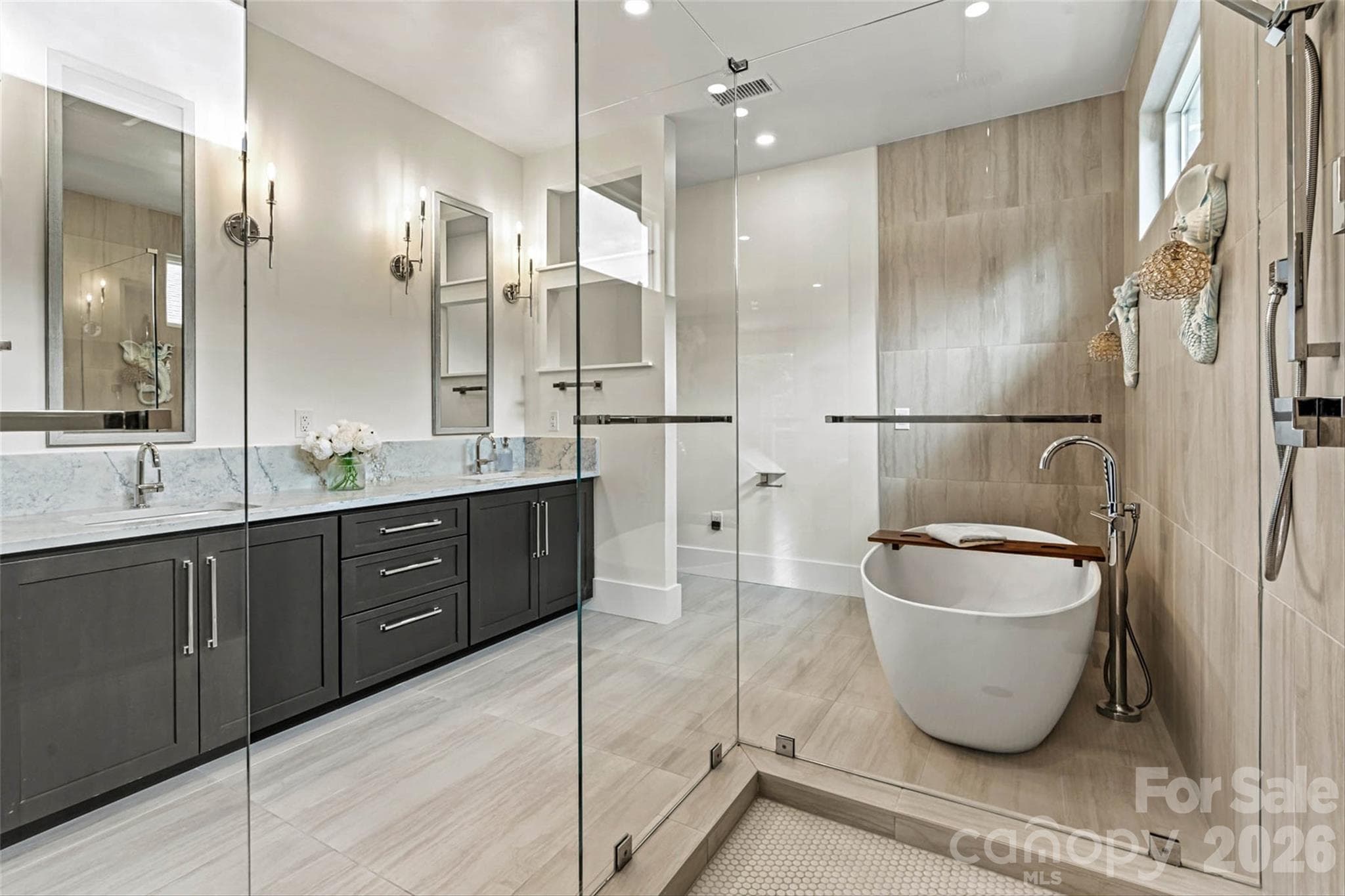 Primary bath - 7834 Green Cove Court, Denver