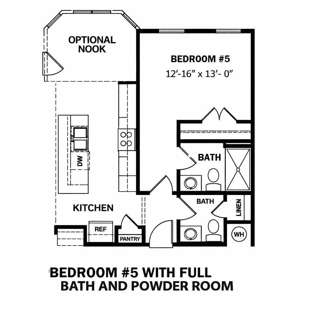 Main Level BR#5 with Full Bath #3 - 269 Corrie Ann Drive, Concord