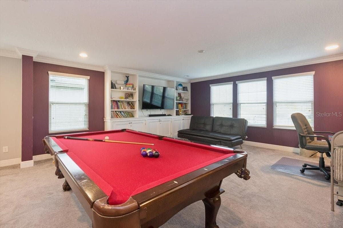 The spacious loft offers endless possibilities, with plenty of room to create a game room, media room, home gym, or a combination of all three. - 19129 LONG LAKE RANCH BLVD, LUTZ