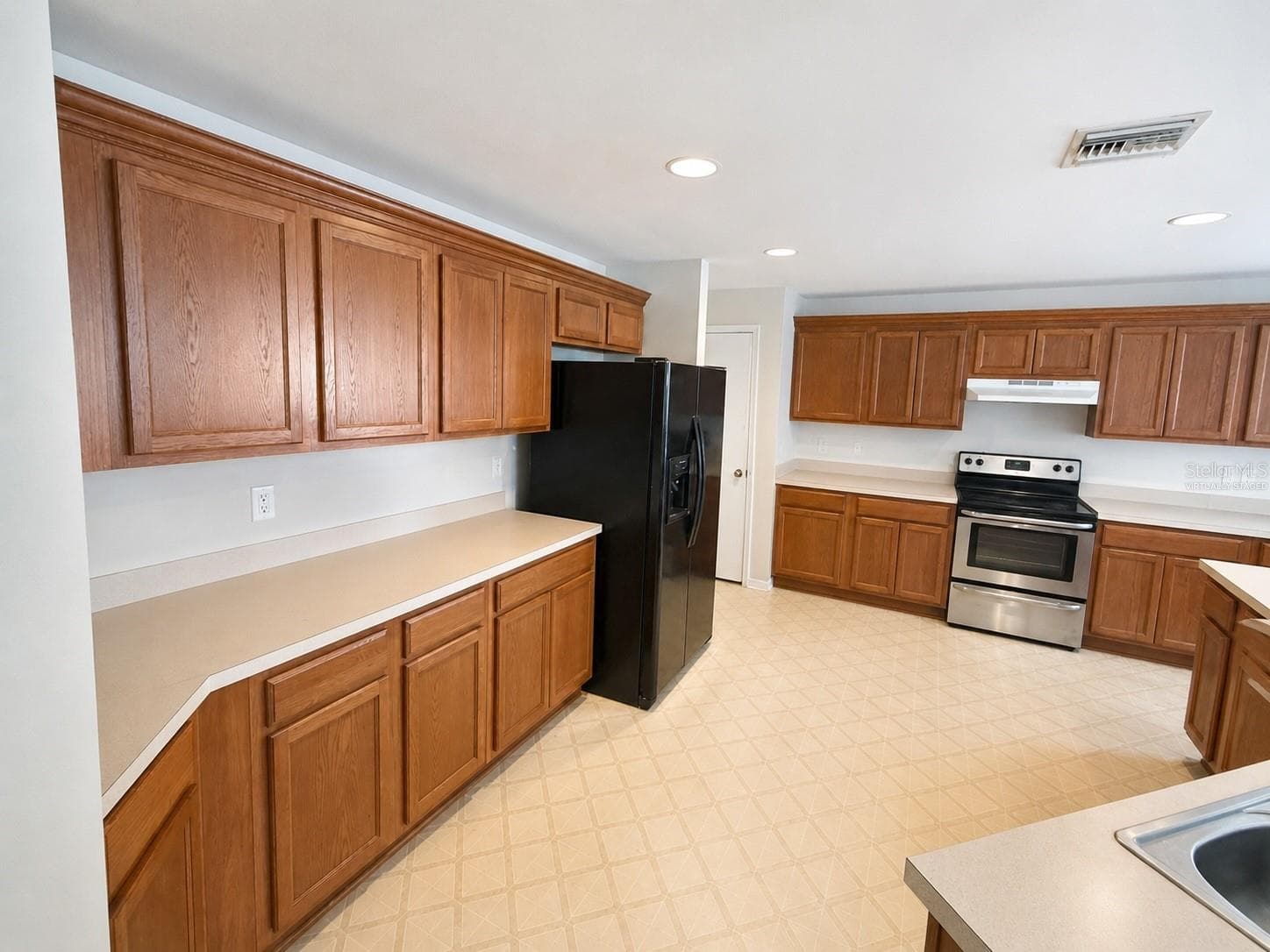 Kitchen. Virtually staged - 21468 DAWSON AVE, PORT CHARLOTTE
