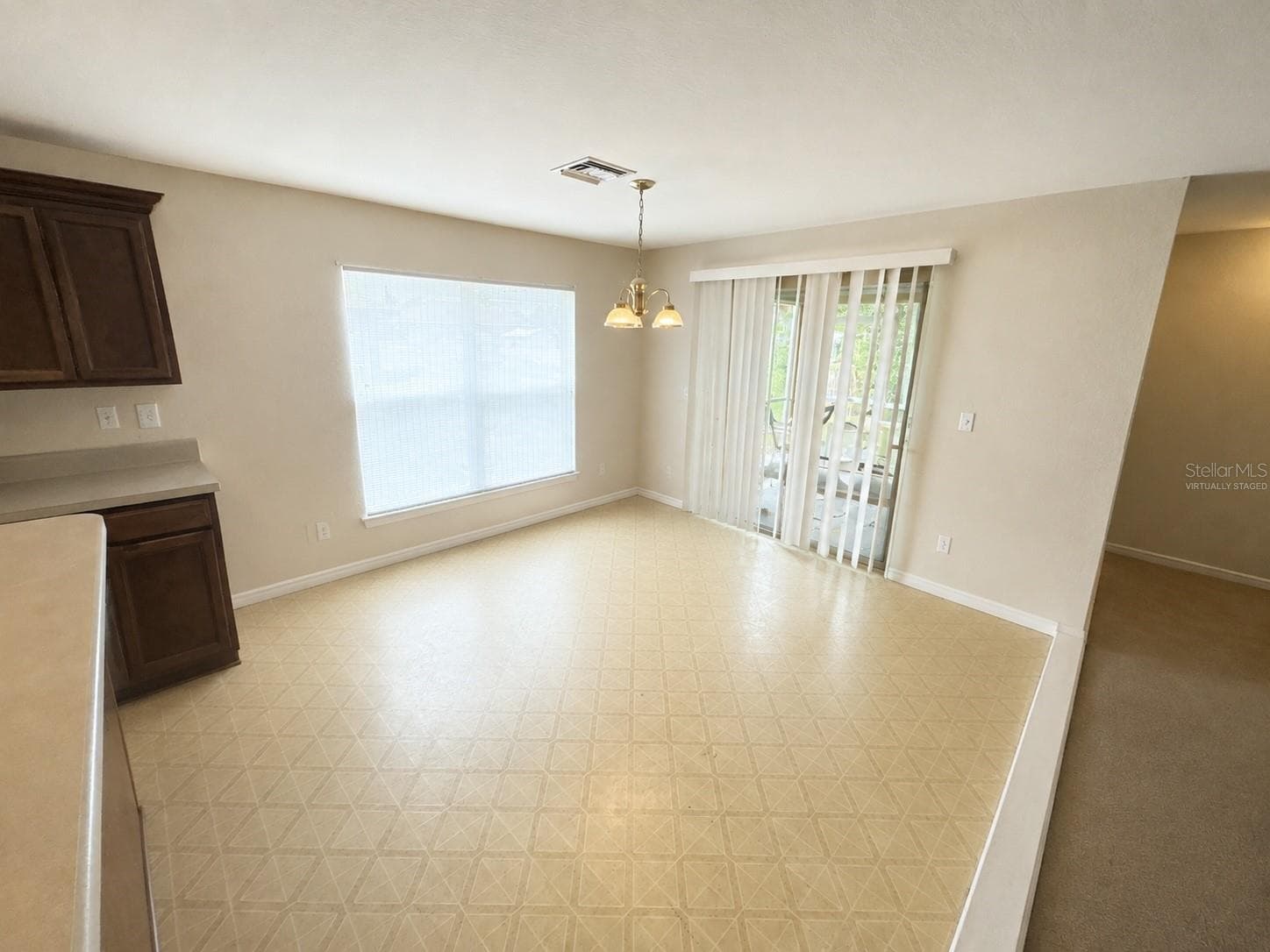 Dining room. Virtually staged - 21468 DAWSON AVE, PORT CHARLOTTE