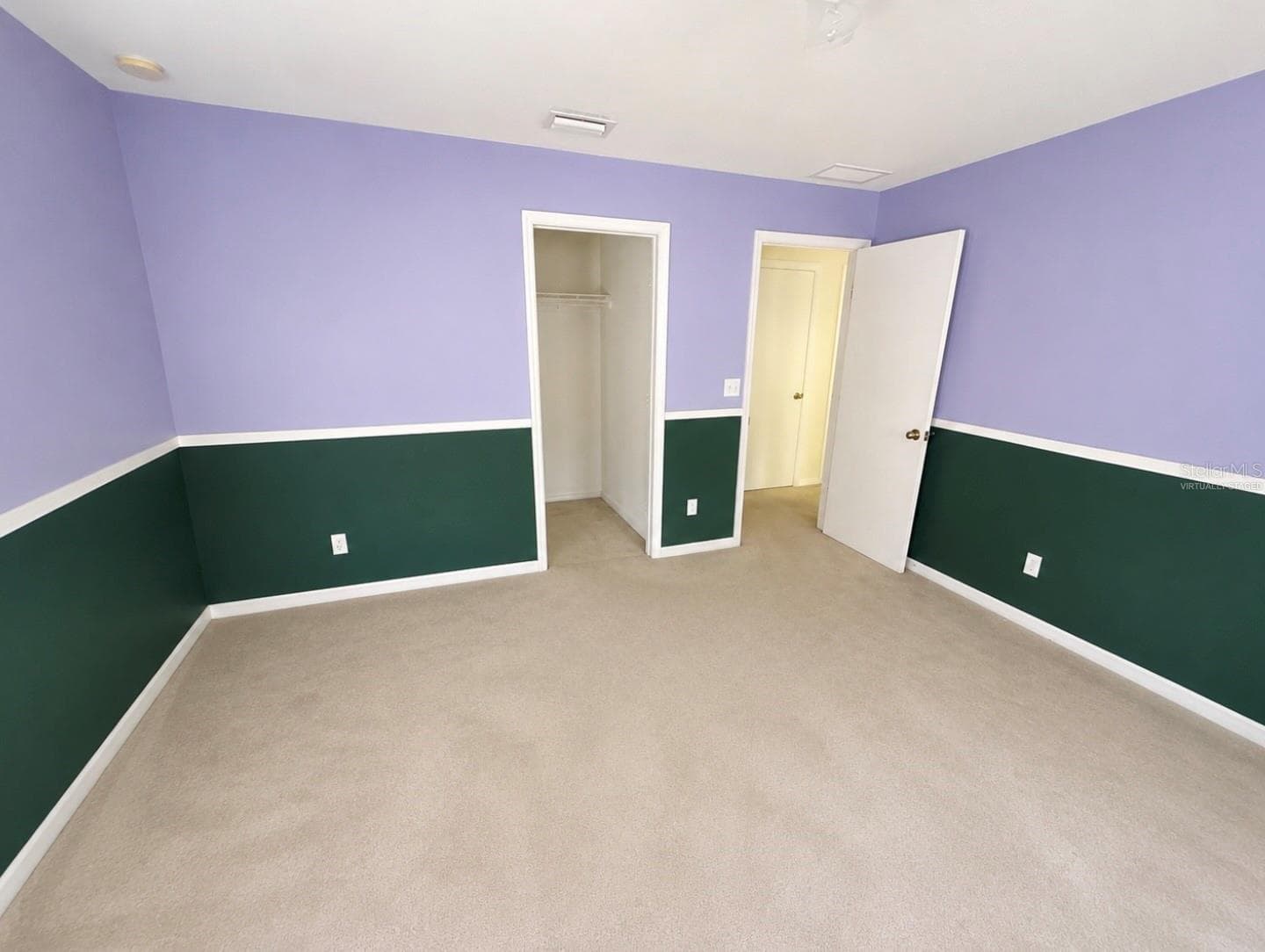 Bedroom 2 with walk in closet. Virtually staged - 21468 DAWSON AVE, PORT CHARLOTTE