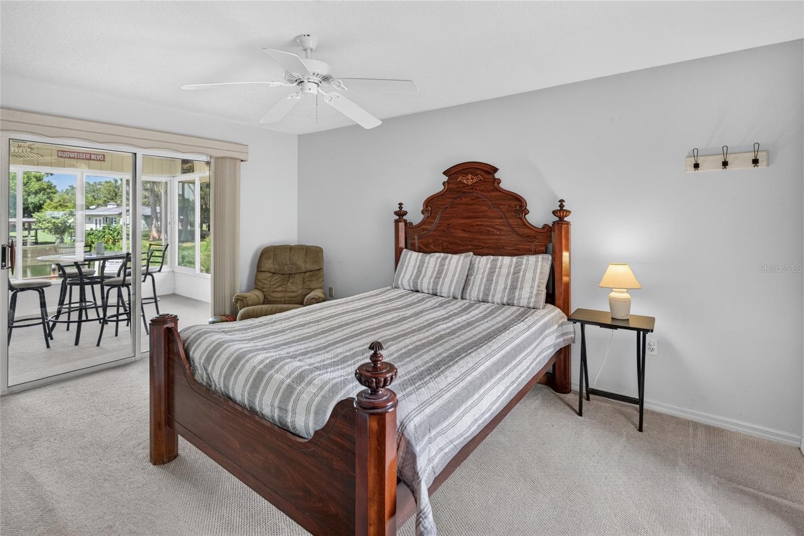 3rd Bedroom with sliding doors to the Lanai - 235 TEMPLE CIR, EUSTIS