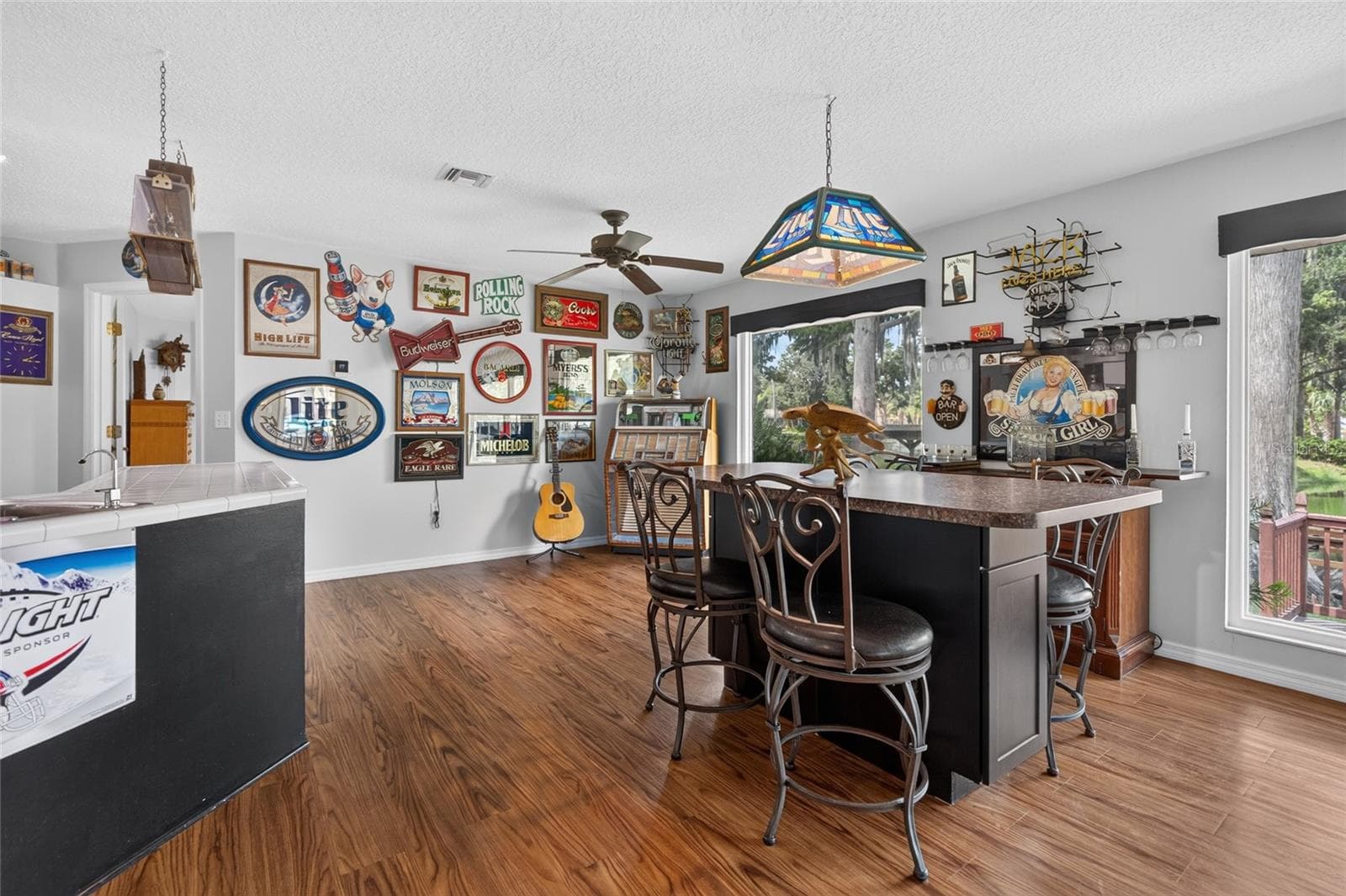 Living and dining area - 235 TEMPLE CIR, EUSTIS
