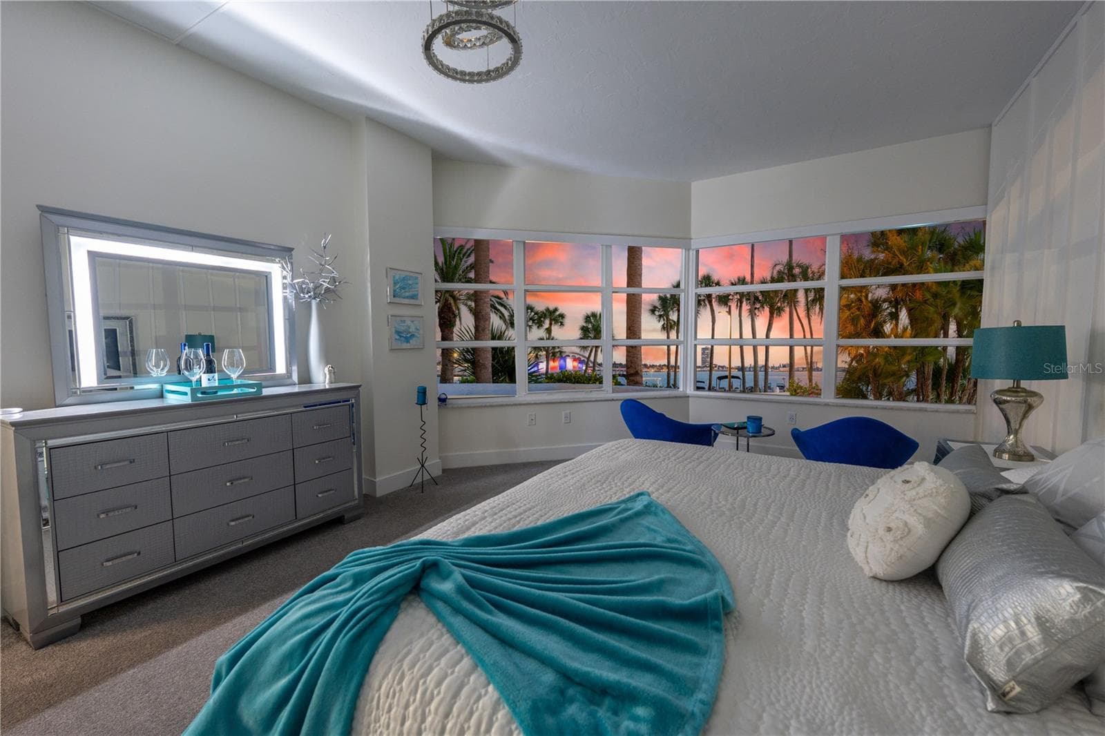 Bridge & Water Views From Inside. - 988 BLVD OF THE ARTS #109, SARASOTA