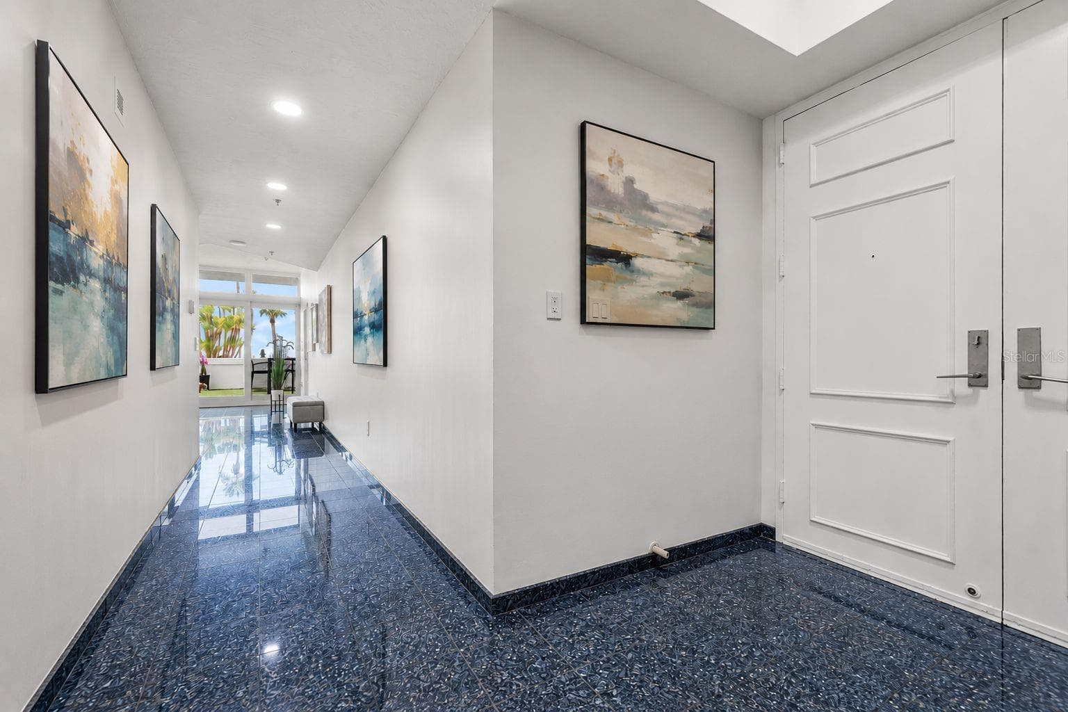 VIEW FROM FOYER - 988 BLVD OF THE ARTS #109, SARASOTA