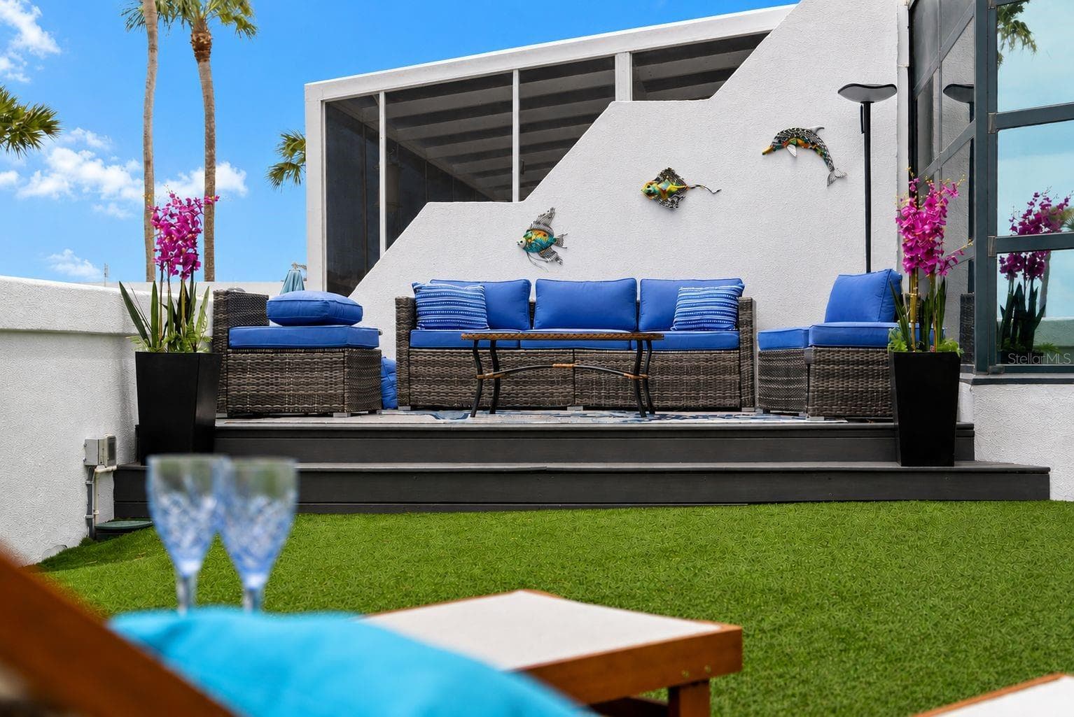 NEW UPPER DECK LOUNGE AREA - 988 BLVD OF THE ARTS #109, SARASOTA