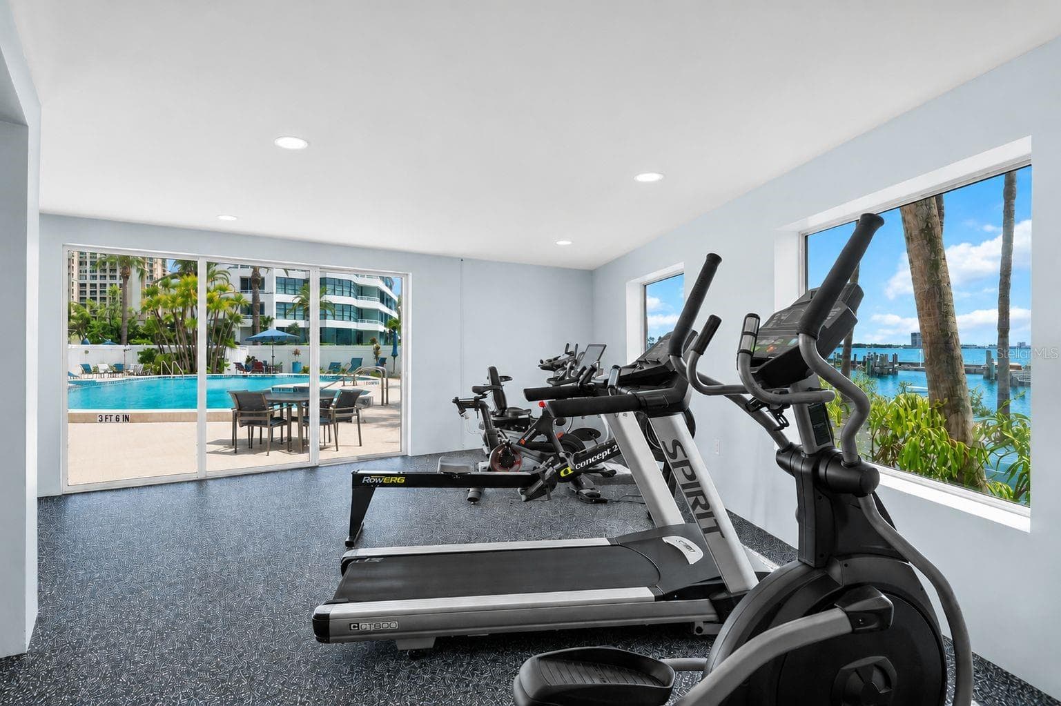 NEW FITNESS CENTER OFF THE POOL AREA - 988 BLVD OF THE ARTS #109, SARASOTA