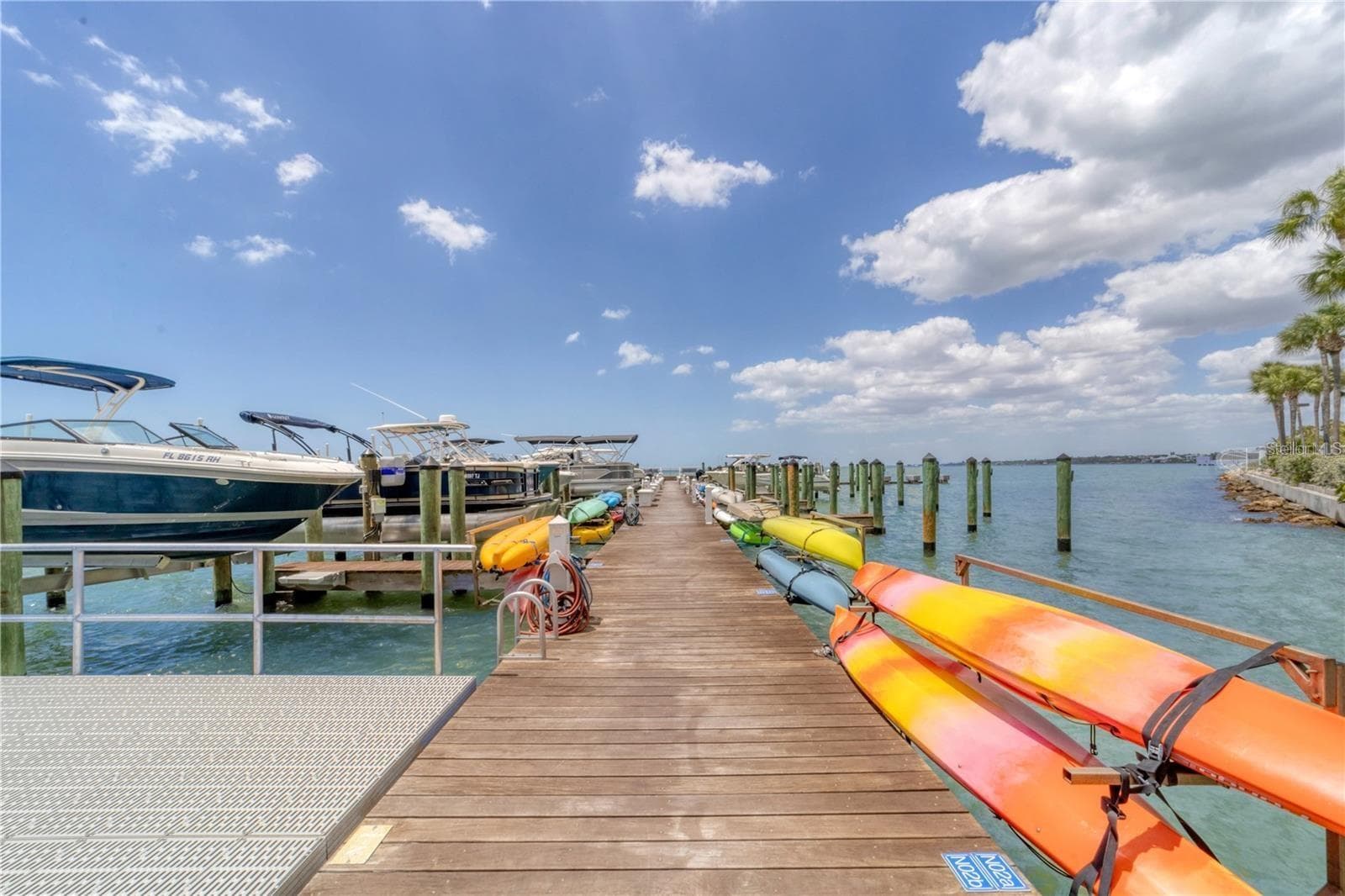 VIEW OF KAYAK LIFT - 988 BLVD OF THE ARTS #109, SARASOTA