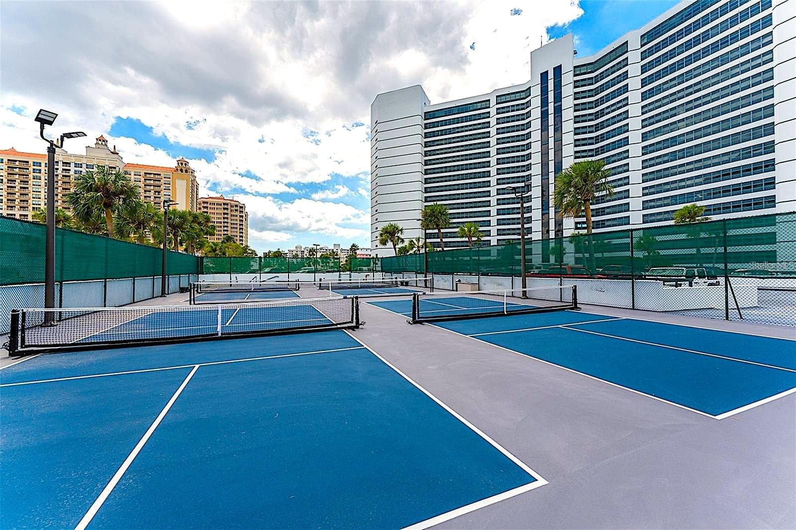 FOUR PICKLEBALL COURTS - 988 BLVD OF THE ARTS #109, SARASOTA
