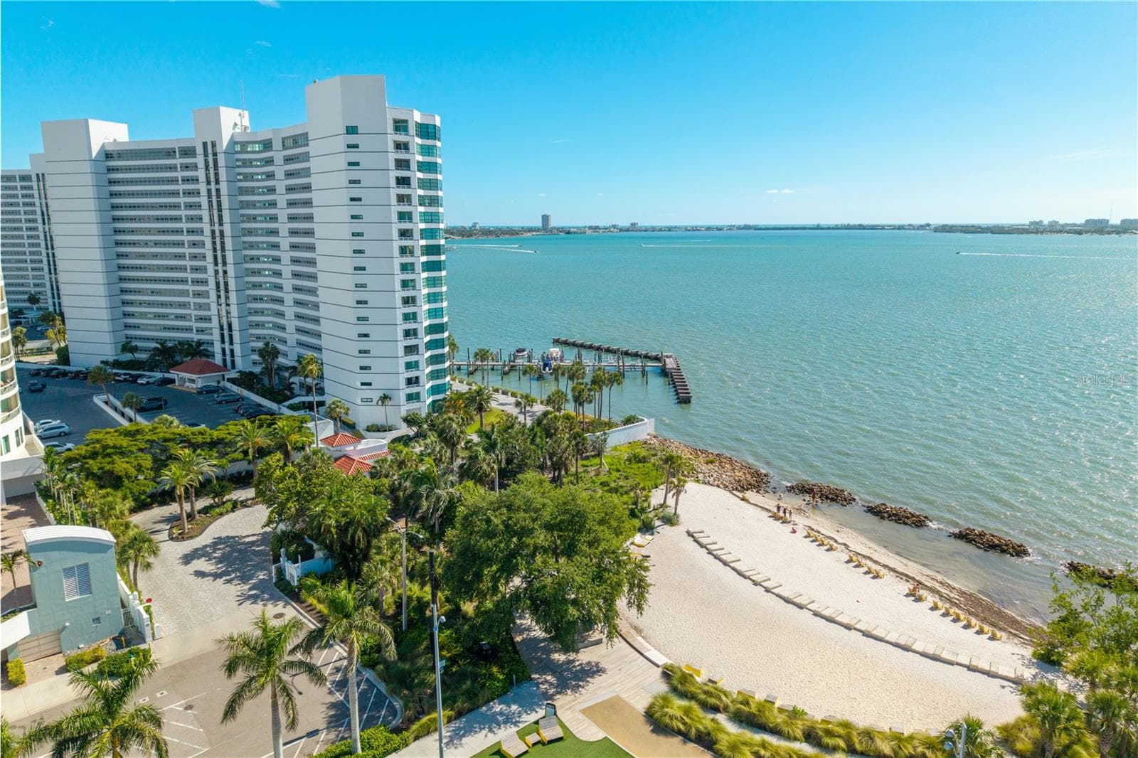ADJACENT BEACH JUST STEPS AWAY OUTSIDE GUARD GATE - 988 BLVD OF THE ARTS #109, SARASOTA