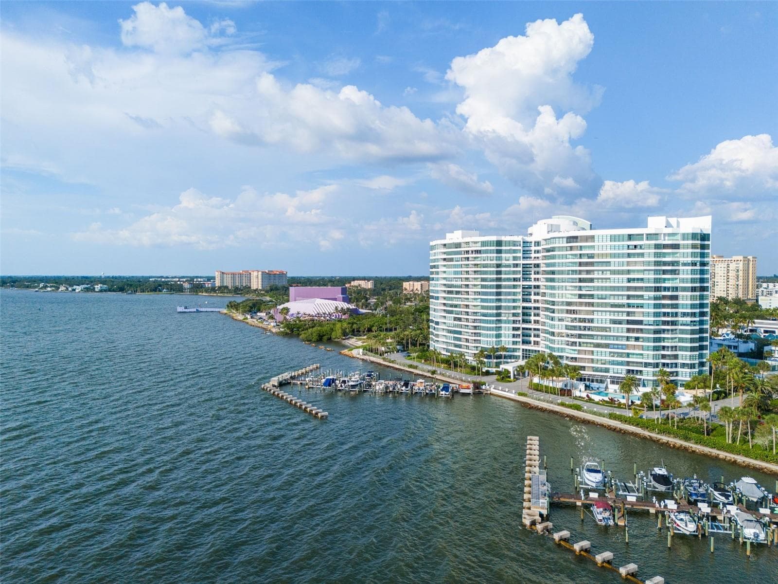 PURPLE BUILDING IS THE VAN WEZEL PERFORMING ARTS CENTER - 988 BLVD OF THE ARTS #109, SARASOTA
